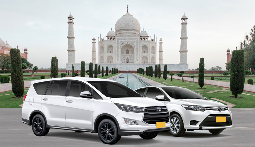 Nearby Jaipur to Agra Taxi